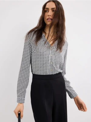 Mohito - Bluzka z wiskozy - biały