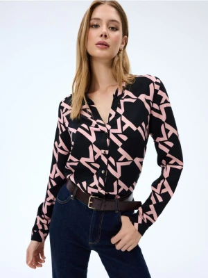 Mohito - Bluzka z wiskozy - czarny