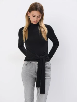 Mohito - Bluzka ze stójką - czarny