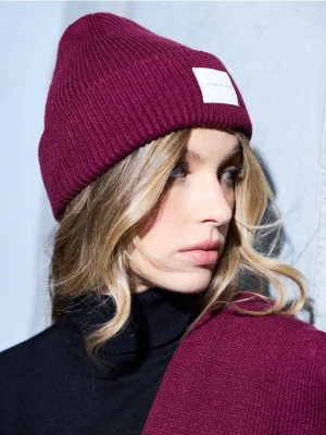 Zdjęcie produktu Mohito - Bordowa czapka beanie - kasztanowy