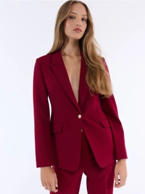 Mohito - Bordowa marynarka - kasztanowy