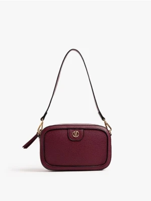 Mohito - Bordowa torebka typu crossbody - kasztanowy