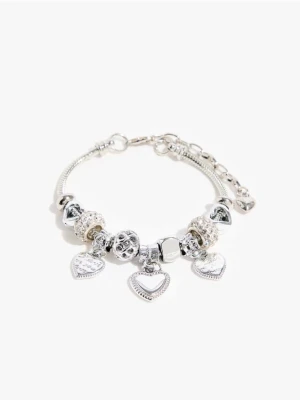 Mohito - Bransoletka z zawieszkami - srebrny