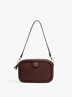 Mohito - Ciemnobrązowa torebka typu crossbody - ciemnobrązowy