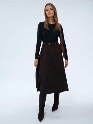 Mohito - Czarna bluzka basic - czarny