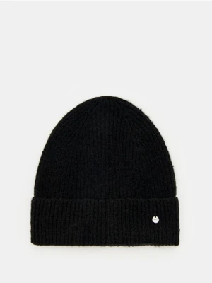 Mohito - Czarna czapka basic - czarny