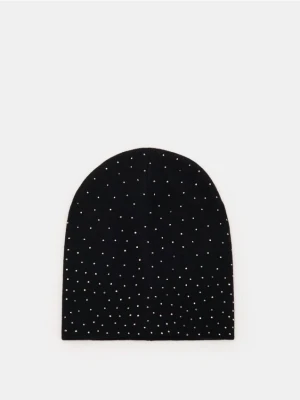 Mohito - Czarna czapka beanie - czarny