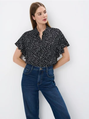 Mohito - Czarna koszula z wiskozy - czarny