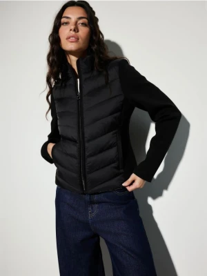 Mohito - Czarna kurtka pikowana - czarny