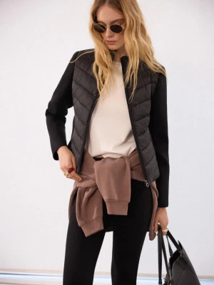 Mohito - Czarna kurtka pikowana - czarny