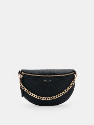 Mohito - Czarna saszetka typu nerka - czarny