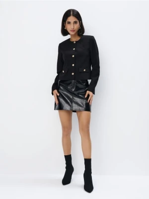 Mohito - Czarna spódnica mini - czarny