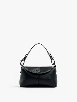 Mohito - Czarna torebka z paskiem na ramię - czarny