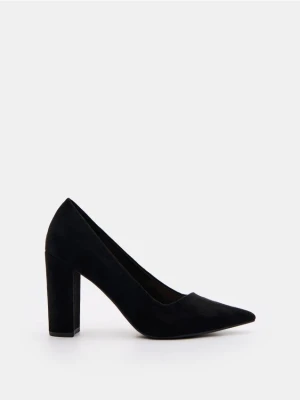 Mohito - Czarne czółenka na słupku - czarny