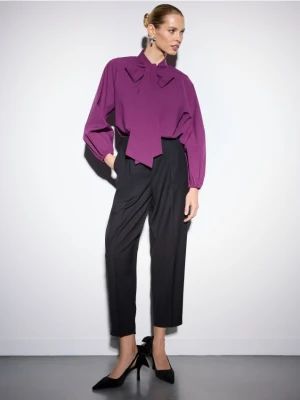 Mohito - Czarne spodnie balloon - czarny