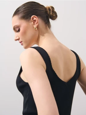 Mohito - Czarny top na ramiączkach - czarny