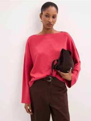 Mohito - Czerwona bluzka z modalem - czerwony