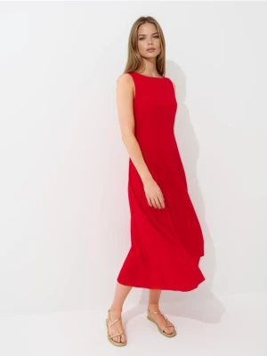 Mohito - Czerwona sukienka maxi - czerwony