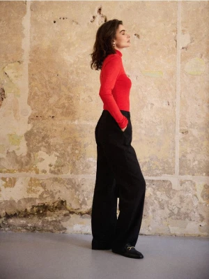 Mohito - Czerwony golf z bawełny i lyocellu - czerwony