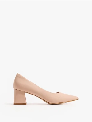 Mohito - Czółenka na słupku - beżowy