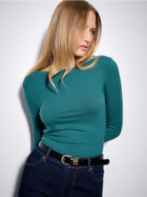 Mohito - Dopasowana bluzka - zielony