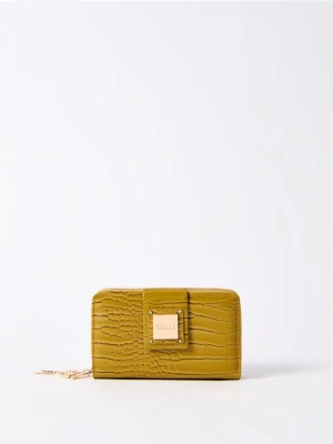 Mohito - Duży musztardowy portfel - oliwkowy