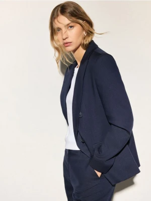 Mohito - Dwurzędowa granatowa marynarka - granatowy