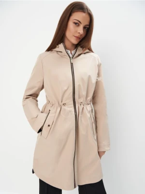 Mohito - Dwustronna kurtka parka - beżowy