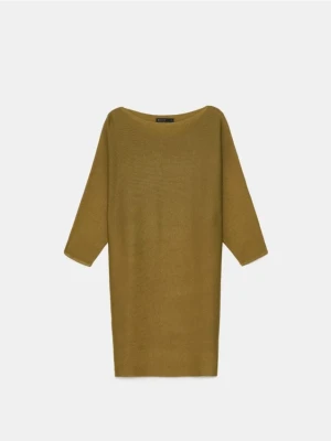 Mohito - Dzianinowa sukienka mini - khaki
