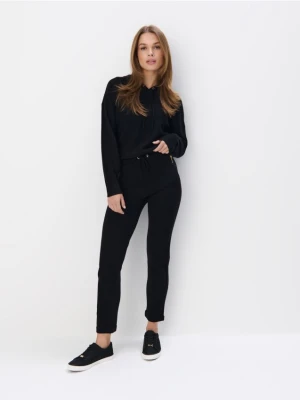 Mohito - Dzianinowe spodnie - czarny