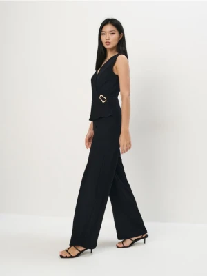 Mohito - Elegancki czarny kombinezon - czarny