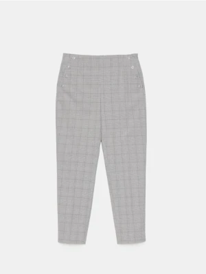 Mohito - Eleganckie spodnie w kratę - wielobarwny