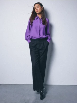 Mohito - Fioletowa koszula z modalem - fioletowy