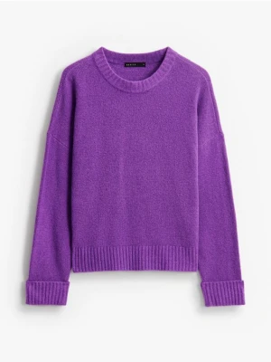 Mohito - Fioletowy sweter basic - fioletowy