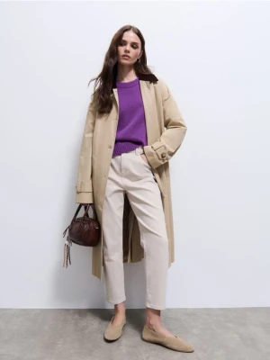 Mohito - Fioletowy sweter basic - fioletowy