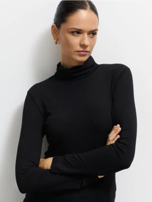 Mohito - Gładki golf - czarny