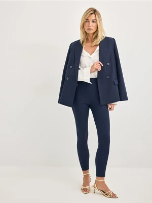 Mohito - Granatowe spodnie skinny - granatowy