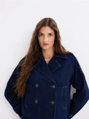 Zdjęcie produktu Mohito - Jeansowa kurtka - granatowy