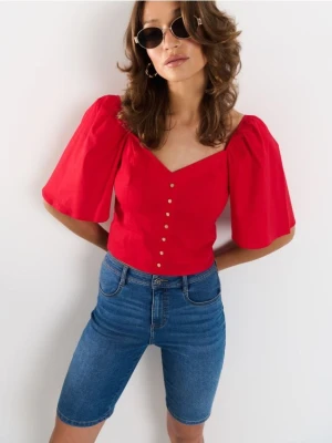 Mohito - Jeansowe szorty - niebieski