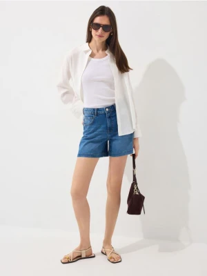 Mohito - Jeansowe szorty - niebieski