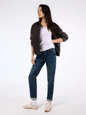 Mohito - Jeansy boyfriend - granatowy