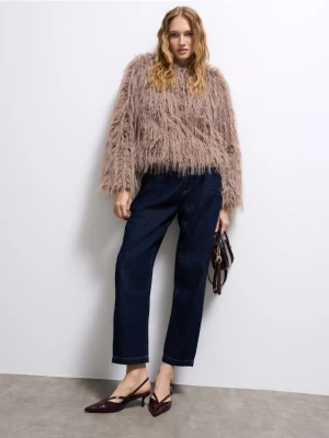 Mohito - Jeansy carrot - granatowy