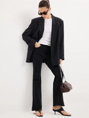 Mohito - Jeansy flare - czarny