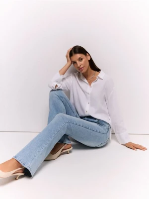 Mohito - Jeansy flare - niebieski