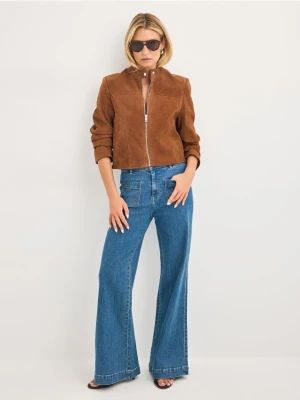 Mohito - Jeansy flare - niebieski