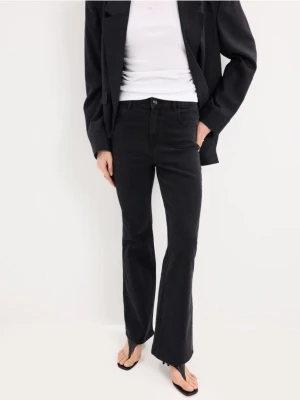 Mohito - Jeansy flare petite - czarny