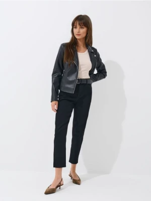 Mohito - Jeansy mom slim - czarny