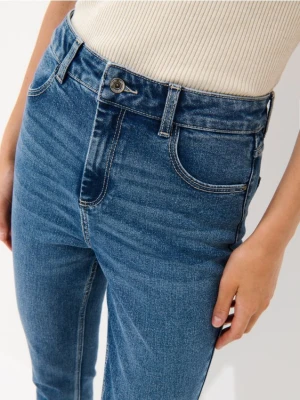 Mohito - Jeansy mom slim - niebieski