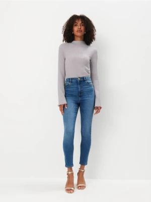 Mohito - Jeansy skinny PETITE - niebieski