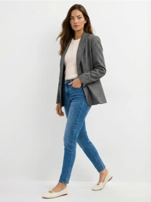 Mohito - Jeansy skinny petite - niebieski